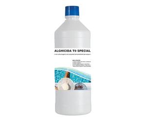 Virsus Alghicida Liquido 4C12, capacità 1 Litro, non Schiumogeno, per contrastare l’Insorgere delle alghe in piscina, per trattamento di mantenimento, antialghe azzurrante, proprietà termoresistenti