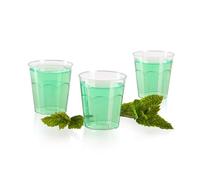 VIRSUS Bicchieri Cicchetti Chupito Trasparenti, capacità 30 ml, Infrangibili e Riutilizzabili, impilabili, Unglassy, bicchierini da shot per bevande, cocktail, Shottino per Eventi, Feste (100)