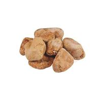 VIRSUS Ciottoli Marmo Rosso Verona, Sacca da 25kg, Sassi con Angoli arrotondati per Decorazione Ornamento Giardino, Pietre Naturali per Vaso Fiori, Acquario, Diametro 40-60 mm