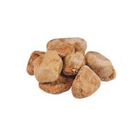 VIRSUS Ciottoli Marmo Rosso Verona, Sacca da 25kg, Sassi con Angoli arrotondati per Decorazione Ornamento Giardino, Pietre Naturali per Vaso Fiori, Acquario, Diametro 15-25 mm