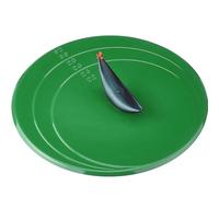 VIRSUS Coperchio Girafrittate Antiaderente 561, Diametro 32 cm, Coperchio in Acciaio Inox, Maniglia a forma di Gallo, Adatto per Pentole e Padelle, Coperchi per Frittate, Crèpes, Omelette (Verde)