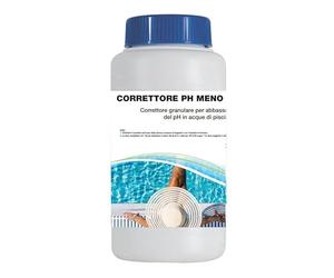 Virsus Correttore pH Meno Granulare acqua di piscina 8C12, per Ridurre Valori di pH Troppo Alti, rapida e completa dissoluzione, Senza Traccia di Residui Calcarei, Effetto Tampone (1,5 Kg)