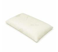 VIRSUS Cuscino per letto DOPPIA ONDA in Memory Foam 6536, Guanciale fodera ALOE VERA colore verde, misura 65x40x9/11 cm, sfoderabile, imbottitura Morbida, antiacari, anallergico (1)