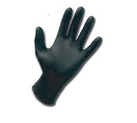VIRSUS Guanti in nitrile neri senza polvere M 1000 guanti in nitrile monouso da lavoro no lattice latex free AQL 0,65 Medium