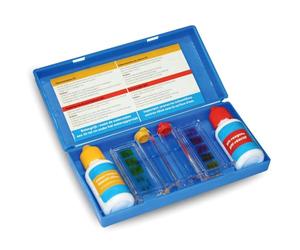 Virsus Kit Test analisi Cloro, pH e Bromo per acqua piscina 15C12, Scatola tester a gocce analizzatore controllo della qualità dell'acqua, per piscine, spa, acque termali