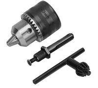 Virsus Mandrino per Punte Trapano con Chiave e Adattatore 301.1, Mandrino Universale, con misura 1.5-13mm 1/2, dimensione connessione di 1/2 “-20 UNF, con Chiusura Rapida
