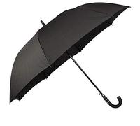 Virsus Ombrello Maxi da Pioggia 7502 Grande con Apertura Automatica da Uomo e Donna - Antivento, Resistente, Manico Spugna Ergonomico (Nero)