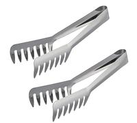 Virsus Pinza da Cucina per Spaghetti 3913, lunghezza 24 cm, Molla spaghetti in Acciaio Inox, Lavabile in Lavastoviglie, per Buffet e per servire pasta, spaghetti, insalata (2)
