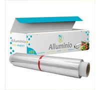 VIRSUS Rotoli Alluminio 100 Metri Carta stagnola Cucina Varie quantità (9)