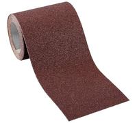 Virsus Rotolo di carta vetrata 5CS40, misura 115mm x 5mt, carta abrasiva in ossido di alluminio corindone, carta vetro spaziata per legno, ferro, smalto, vernici, finitura metallo (Grana 40)