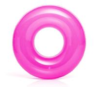 Virsus Salvagente Gonfiabile Rotondo 260NP, Diametro 76 cm, Ciambella Gonfiabile, Cuscino d'aria per piscina, per Feste ed Eventi (Rosa)