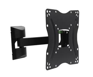 Virsus Supporto TV da Parete da 19 a 42 Pollici, Staffa con Braccio Girevole Inclinabile ed Estendibile, Base TV Universale, VESA 100x100mm, 200x100mm e 200x200mm, Carico Max 20Kg -BT164