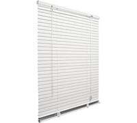 Virsus Tenda Veneziana in PVC 3783, colore Bianco, tenda parasole, fissaggio a muro, persiana regolabile in altezza e lamelle inclinabili per proteggere dalla luce e caldo, per finestre (60x160 cm)