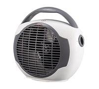 Virsus Termoventilatore Sun portatile 1000-2000 watt 2848, misura 24x14x21 cm, basso consumo, 2 livelli di potenza, scaldino elettrico scaldabagno con funzione Caldo e Freddo, Vari Colori (bianco)