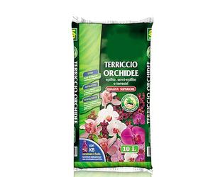 Virsus Terriccio Orchidee 072, capacità 10LT, adatto per messe a dimora, rinvasi, 60% Torba Bionda e 40% Corteccia Fresca, per orchidee in piena terra o vasi in terracotta e plastica, per tutto l’anno