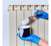 VIRSUS Vernice Smalto per Caloriferi 9069, Capacità 500ml, Colore Bianco Satinato, vernice resistene alle alte temperature, non ingiallisce, smalto per Termosifone (2)