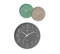 VIRTIME Orologio da Parete in ABS Movimento Silenzioso 35 cm 3 Colori