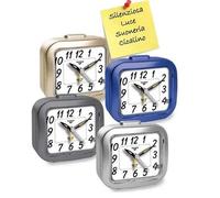 VIRTIME SVEGLIA QUARZO SWEEP METALLO 7507/10