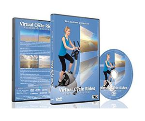 Virtual Cycle Rides - Australian Beaches for Indoor Cycling Treadmill and Running Workouts