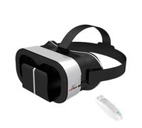 Virtual Reality Glasses - 3D VRs Headset, HD Lens Device, Scalable Immersive Visual System | High Definition Panoramic Experience Device, Travel Education Video Viewing Virtual Reality Glasses