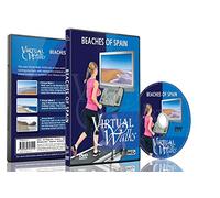 Virtual Walks - Beaches of Spain for indoor walking, treadmill and cycling workouts