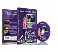 Virtual Walks - Gardens at Night for indoor walking, treadmill and cycling workouts