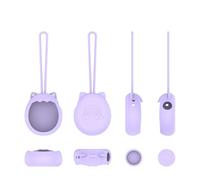 Virtuale elettronico Pet Custodia in silicone Adatto per Tamagotchi Paradiso Macchina del gioco Coperchio di protezione a prova di goccia e a prova di polvere Accessori (Purple)