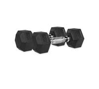 VirtuFit Hexa Dumbell Set di manubri corti - 2 x 6 kg