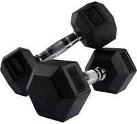 VirtuFit Hexa - Set di manubri corti, 2 x 12,5 kg
