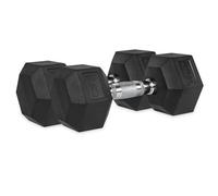 VirtuFit Hexa - Set di manubri corti, 2 x 17,5 kg