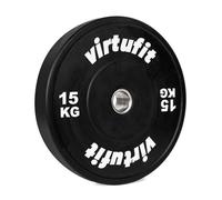 VirtuFit Hi-Temp Bumper Plate - Disco olimpico in gomma - 50 mm - 15 kg