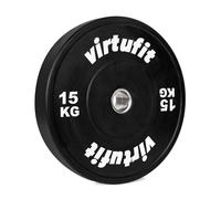 VirtuFit Hi-Temp Bumper Plate - Disco olimpico in gomma - 50 mm - 15 kg