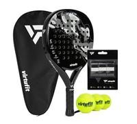 VirtuFit Hybrid Padel Set - Nero - Grigio