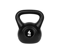 Kettlebell in PVC VirtuFit Noir 4 kg