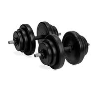 VirtuFit Manubri - Manubri - Regolabili - Vinile - 2 x 14 kg (28 kg)