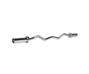 VirtuFit Olympic EZ Curl Bar - Bilanciere Curl - 120 cm