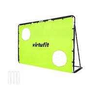 VirtuFit Porta da calcio con cancello - Porta da calcio - 120 x 80 cm