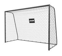 VirtuFit Porta da calcio Premium 300 x 200 x 120 cm - Porta da calcio stabile in acciaio - resistente alle intemperie, con rete e ancoraggi a terra - per bambini, ragazzi e adulti - ideale per