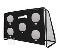 VirtuFit Porta da calcio Pro con cancello - Porta da calcio - 300 x 200 cm