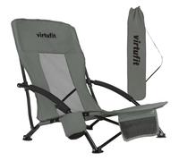 VirtuFit Sedia da spiaggia pieghevole - Grigio