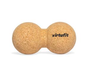 VirtuFit Sfera di arachidi in sughero premium - doppia palla massaggiante - ecologica