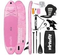 VirtuFit Supboard Cruiser 305 - Rosa - Con sedile da kayak, accessori e borsa da trasporto