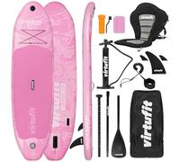 VirtuFit Supboard Cruiser 305 - Rosa - Con sedile per kayak, accessori e borsa per il trasporto