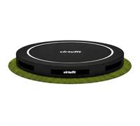 VirtuFit Trampolino Inground, 251 cm, senza rete di sicurezza | Trampolino da incasso da 251 cm, senza rete di sicurezza, bordo di protezione da 33 cm