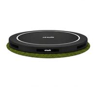 VirtuFit Trampolino Inground, 366 cm, senza rete di sicurezza | Trampolino da incasso da 366 cm, senza rete di sicurezza, bordo di protezione da 33 cm