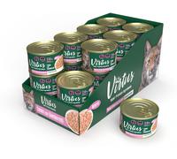 Virtus Cat Natural Lattina Multipack 24x150G TONNO CON GAMBERETTI