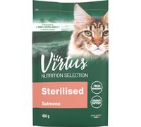 VIRTUS Cat Nutrition Selection Sterilised Salmone 450G