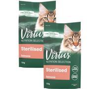 VIRTUS Cat Nutrition Selection Sterilised Salmone KIT RISPARMIO 2X1.8KG