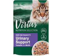 Virtus Cat Nutrition Selection Urinary Support Busta Multipack 30x70G TONNO CON MIRTILLI