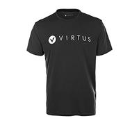 VIRTUS Edwardo T-Shirt, Oscurante, 1001 Nero, 3XL Uomo